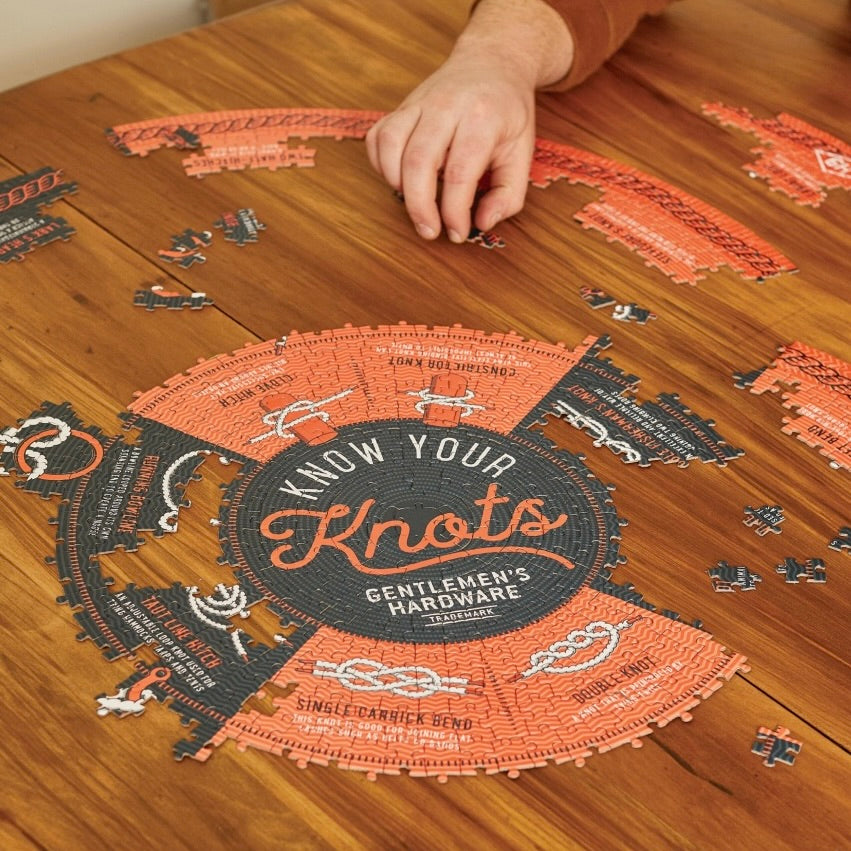 1000 Piece Know Your Knots Jigsaw Puzzle