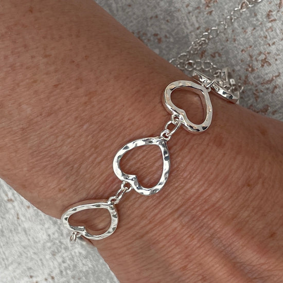 Heart Link Bracelet