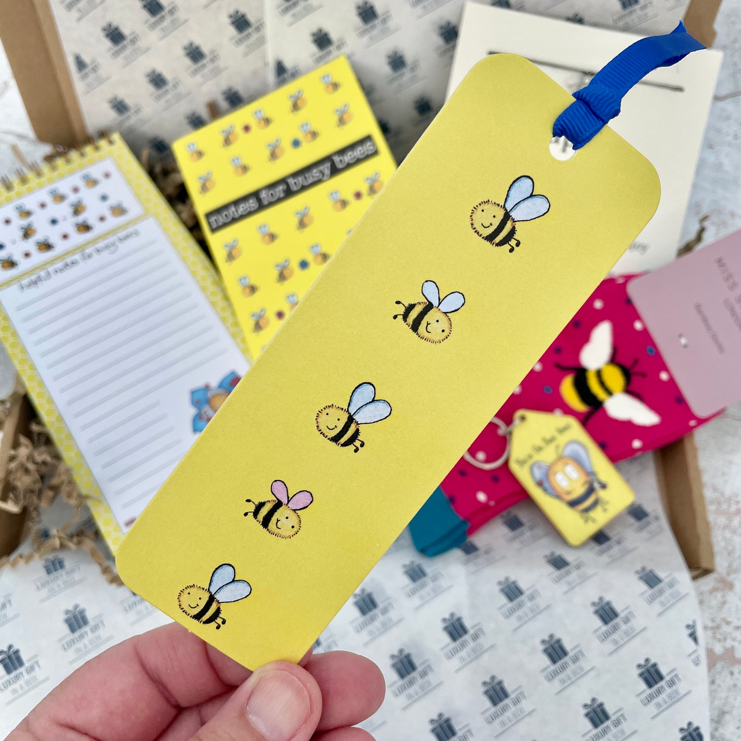 Bee Print Bookmark