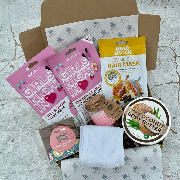 Sleep Over Girls Night In Pamper Gift Box