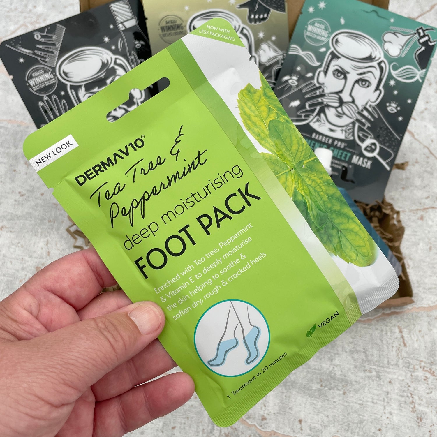 Tea Tree and Peppermint Foot Pack