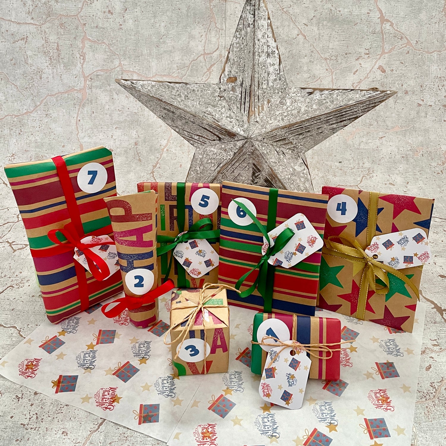 Birthday Countdown Advent Calendar Box For Him