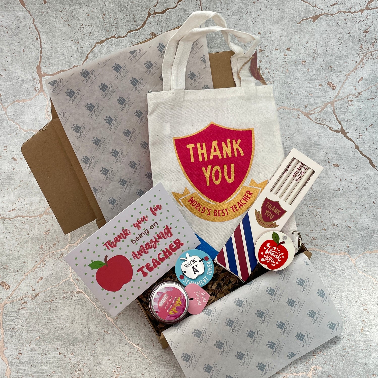 Thank You Teacher Gift Box