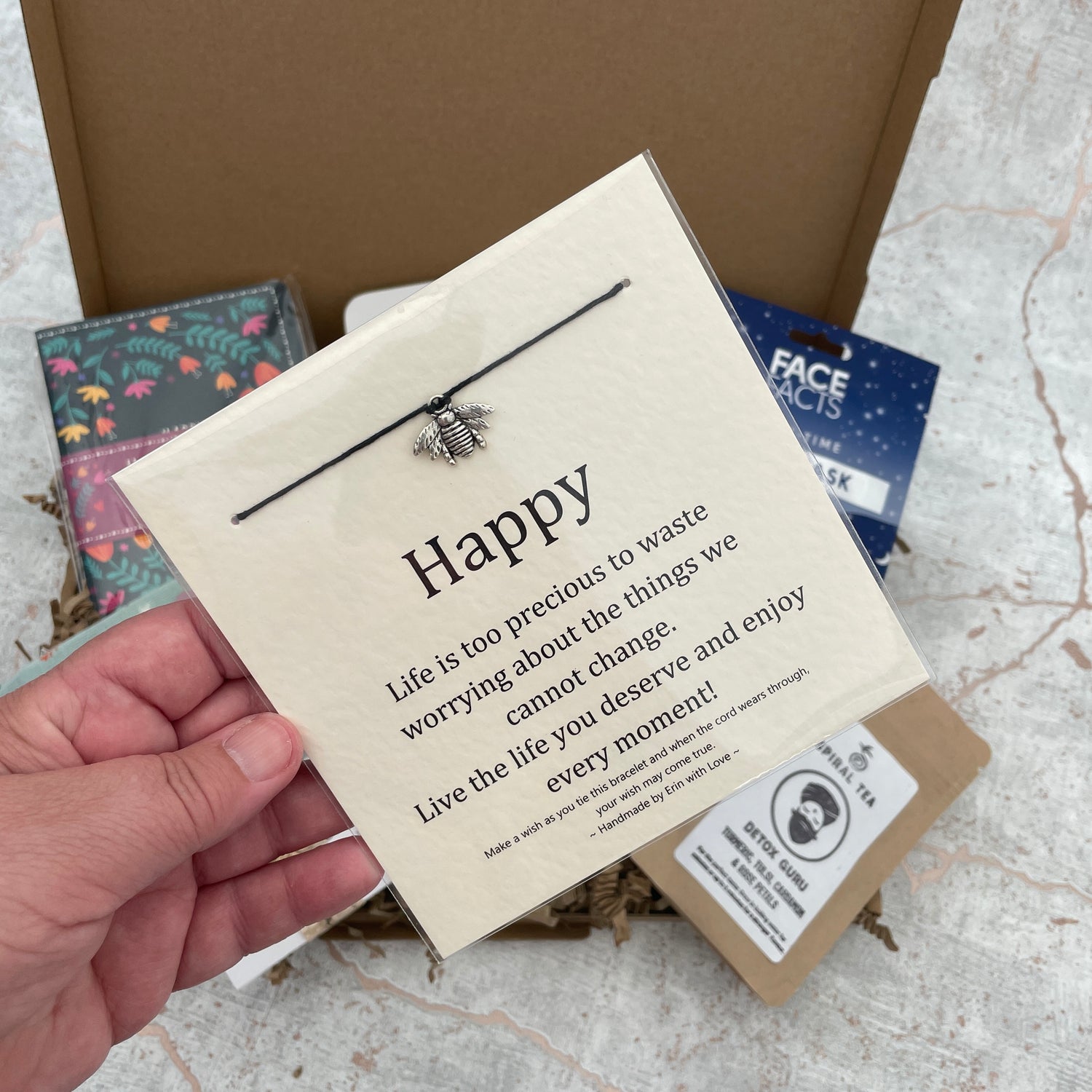 Bee Happy Wish Bracelet