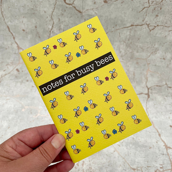 Busy Bees A6 Notebook