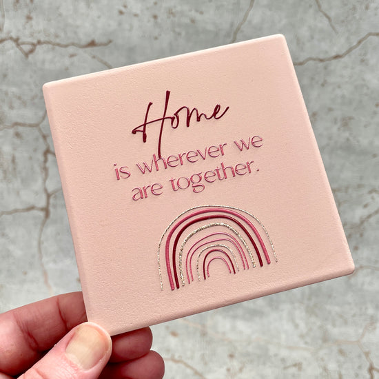 Home is Where We are Together Fridge Magnet