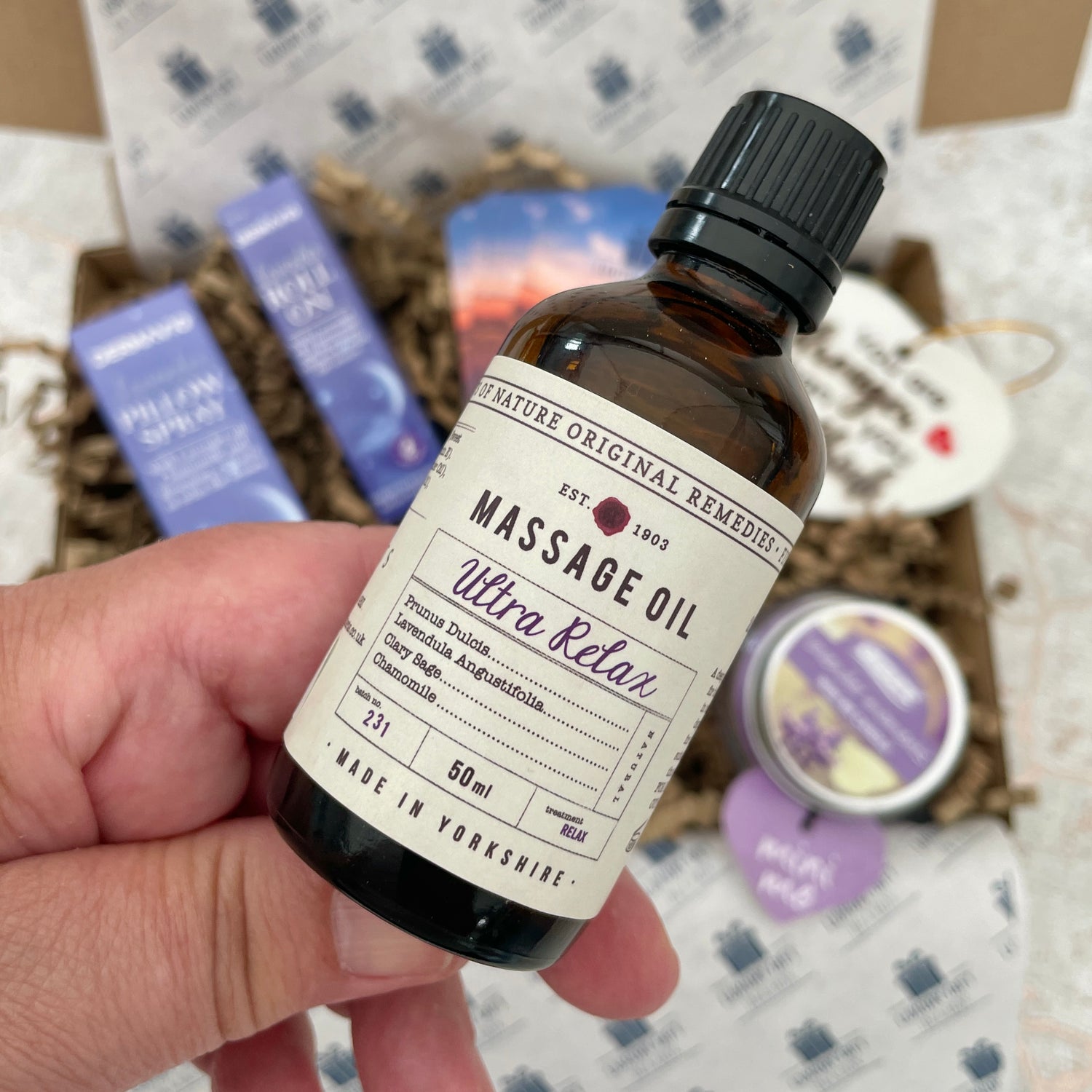 Sage and Camomile Massage Oil