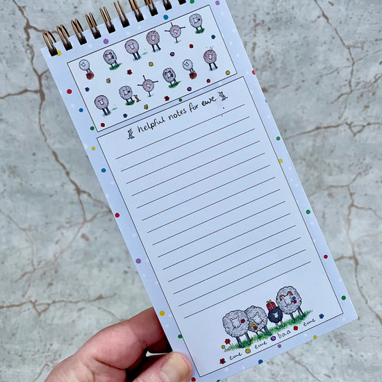 Ewe Magnetic Shopping List Pad