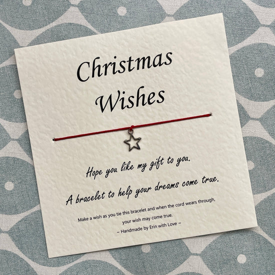 "Christmas Wishes" Wish Bracelet