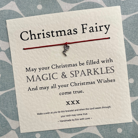 "Christmas Fairy" Wish Bracelet