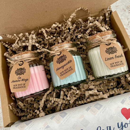 Gloriously Fragranced Soy Wax Candle Set