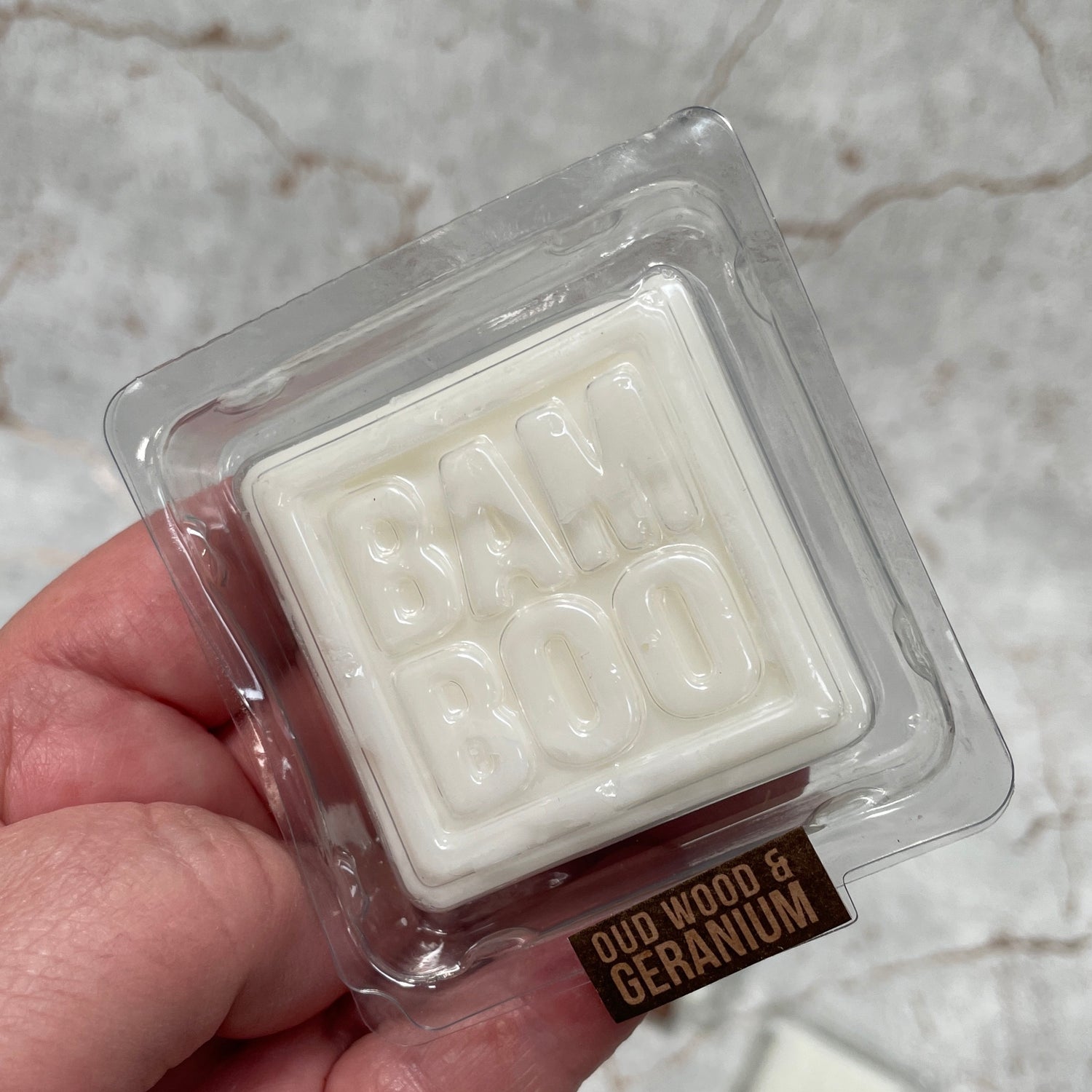 Oud Wood & Geranium Wax Melt